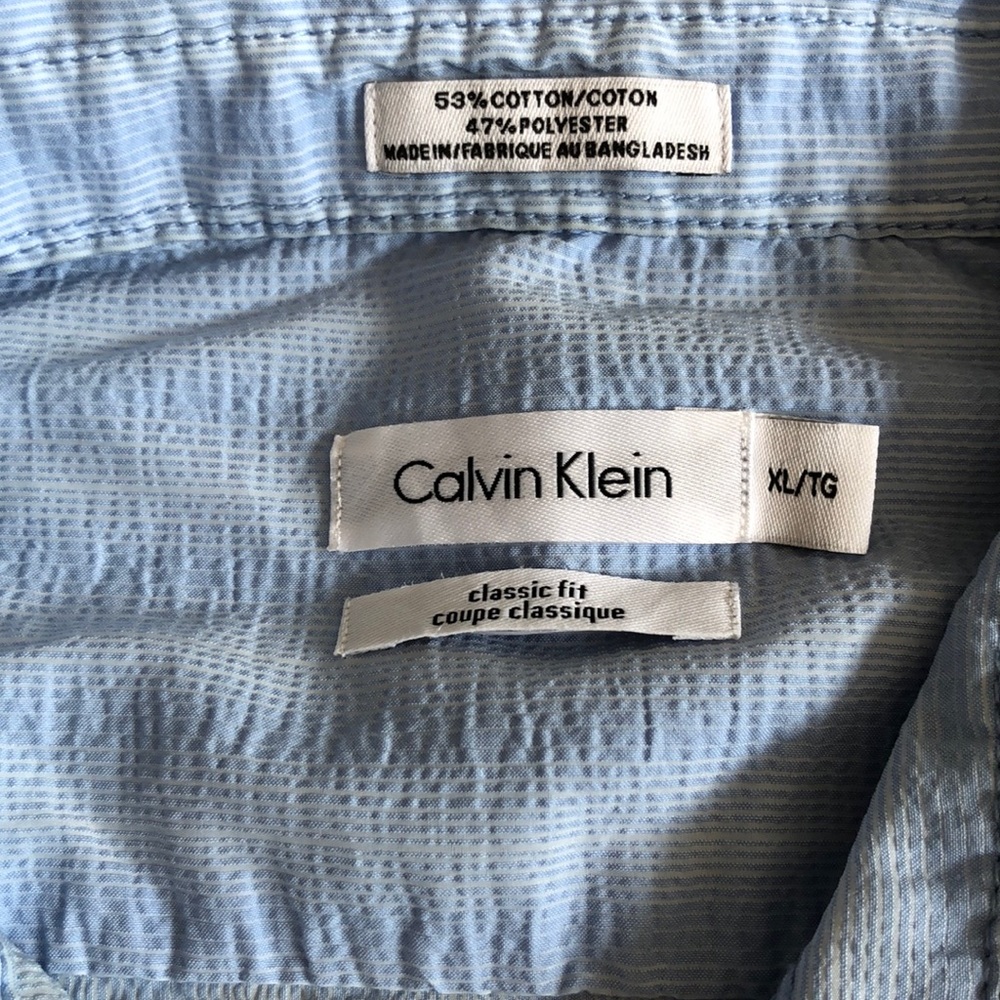 Set Of 2 Calvin Klein Button Downs - image 4